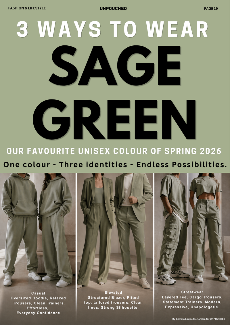 FASHION TIPS - ISSUE 01 - 3 WAYS TO WEAR SAGE GREEN - SPRING 2026 OSTOMY TIPS