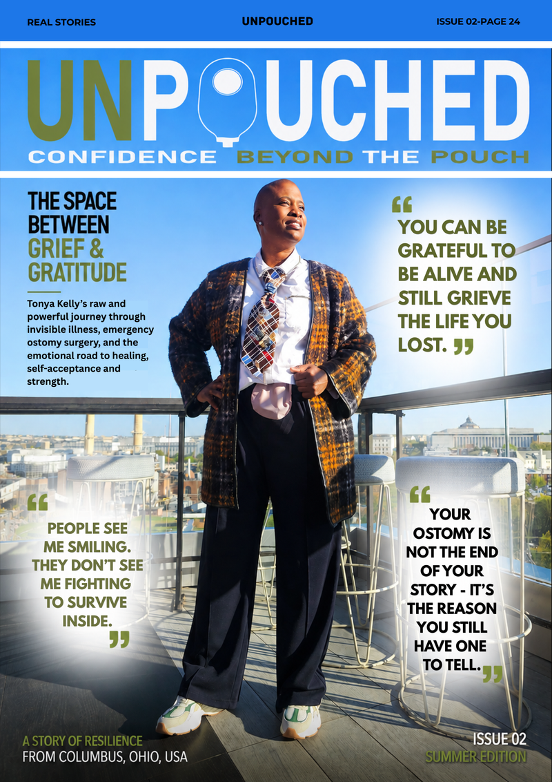 REAL STORIES - ISSUE 02 - TONYA KELLY - The Space Between Grief & Gratitude